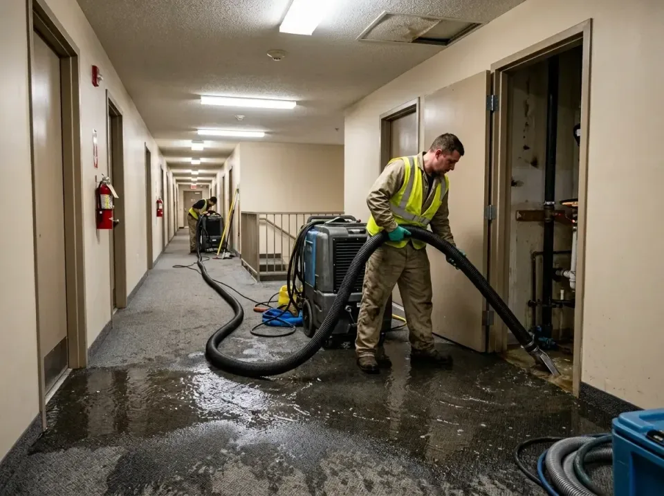 multi-unit-apartment-hallway-f-005 — frequently asked questions, Emergency Burst Pipe Water Extraction & Removal in Waldwick…